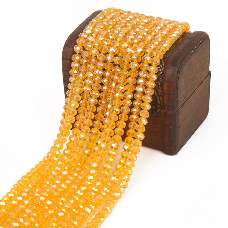 98tk/partii 6mm Rondelle Austria lihvitud kristallhelmed klaashelmed lahtised vahehelmed ehete valmistamiseks