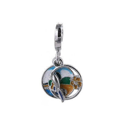 2 tk/partii Sinised meritähe ja kala amulettide ripatsid sobivad Pandor käevõrudele naistele lastele lastele moe ookeani stiilis ehete meisterdamine