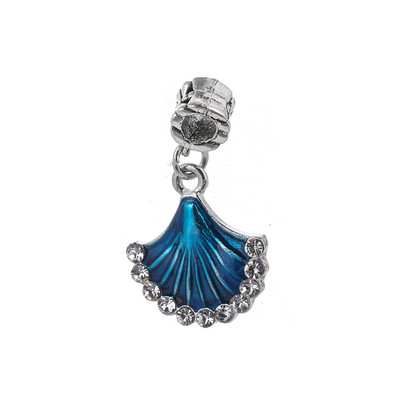 2 tk/partii Sinised meritähe ja kala amulettide ripatsid sobivad Pandor käevõrudele naistele lastele lastele moe ookeani stiilis ehete meisterdamine