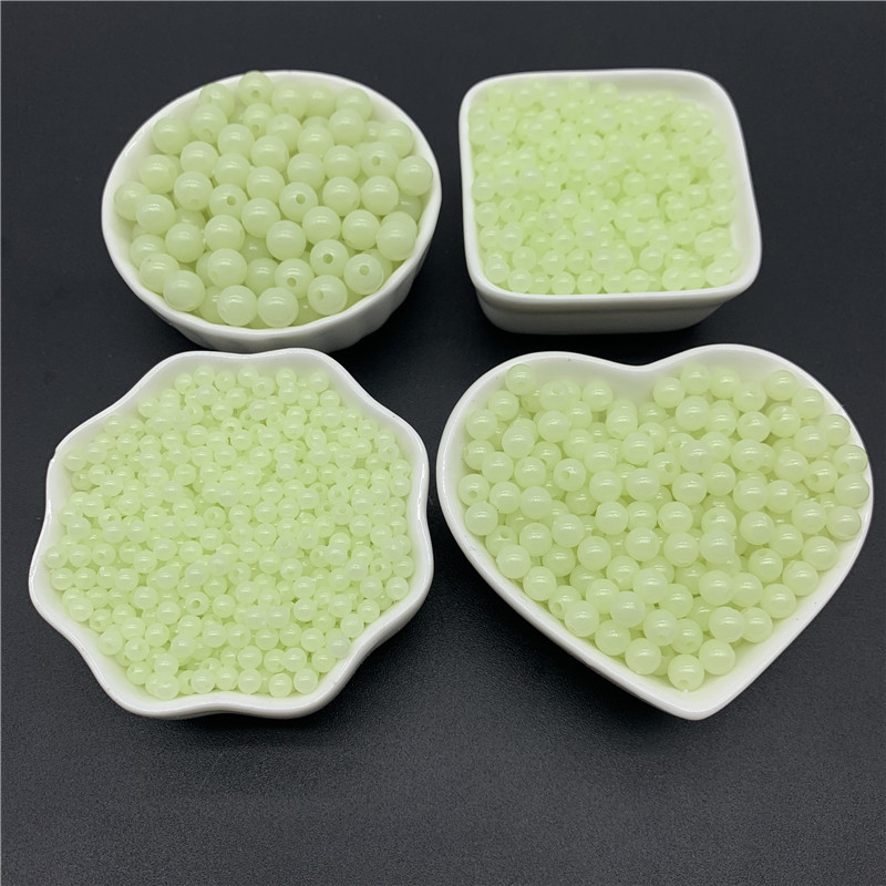 4/5/6/8/10/12 mm tugevad helendavad helmed ümmargused akrüülist vahedega helmed ehete valmistamiseks DIY võlusid käevõru kaelakee