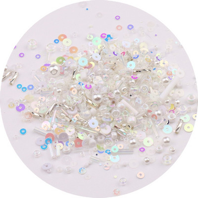 500 tk/kott/kott klaasseemnehelmed, muhvitorud ABS pärlid lahtised helmed isetegemiseks ehete valmistamiseks naiste rõivaste õmblustarvikud