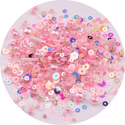 500 tk/kott/kott klaasseemnehelmed, muhvitorud ABS pärlid lahtised helmed isetegemiseks ehete valmistamiseks naiste rõivaste õmblustarvikud