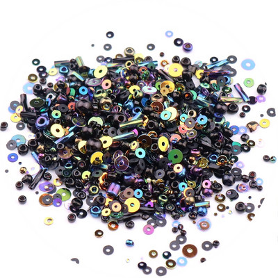 500 tk/kott/kott klaasseemnehelmed, muhvitorud ABS pärlid lahtised helmed isetegemiseks ehete valmistamiseks naiste rõivaste õmblustarvikud