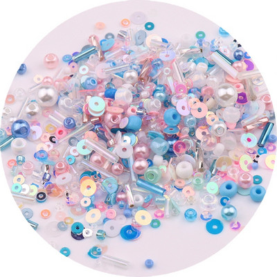 500 tk/kott/kott klaasseemnehelmed, muhvitorud ABS pärlid lahtised helmed isetegemiseks ehete valmistamiseks naiste rõivaste õmblustarvikud