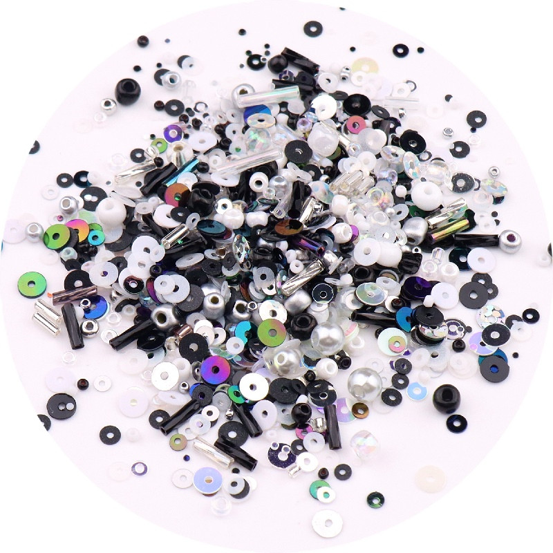 500 tk/kott/kott klaasseemnehelmed, muhvitorud ABS pärlid lahtised helmed isetegemiseks ehete valmistamiseks naiste rõivaste õmblustarvikud