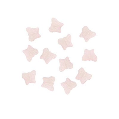 4-12 bucăți/lot Mărgele de sticlă în formă de fluture mic, mărgele de sticlă cu culori mai gradiente, pentru realizarea de bijuterii, accesorii de bricolaj realizate manual