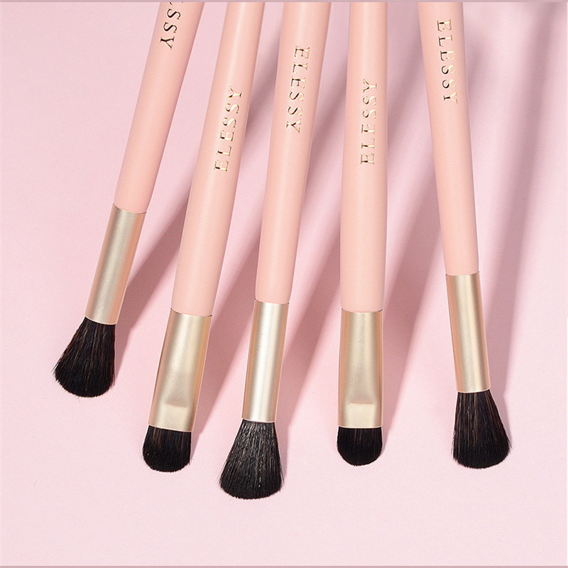 Lenoyn Double Head Eye Shadow Brush Eye Halo Λεπτομέρειες Brush Soft Hair Skin Skin Portable single Pack Student Tool Makeup