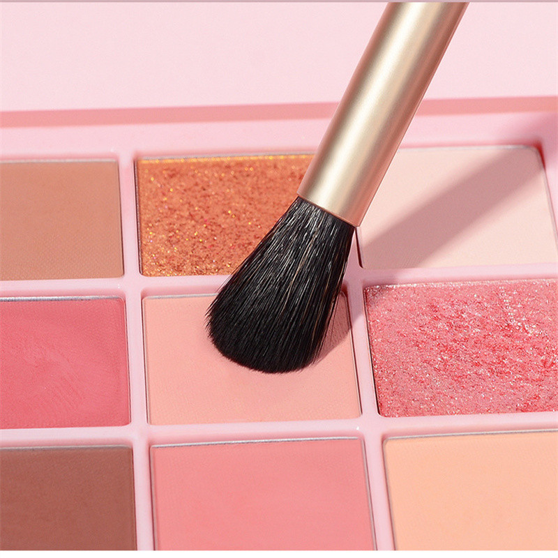 Lenoyn Double Head Eye Shadow Brush Eye Halo Λεπτομέρειες Brush Soft Hair Skin Skin Portable single Pack Student Tool Makeup