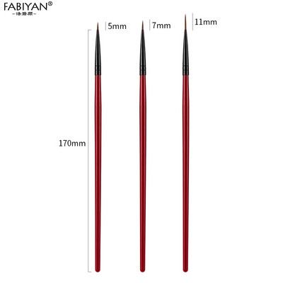 3 τμχ Ροζ σειράς με κουκκίδες Επίπεδη ζωγραφική με κρύσταλλο σκάλισμα με UV Gel Nail Art Ακρυλικό βερνίκι Σετ εργαλείων μανικιούρ με στυλό