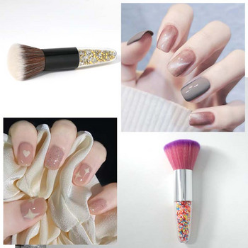 Nail Art Brush Remove Nail Dust Brush Ακρυλικό UV Gel Polish Powder Εργαλείο καθαρισμού Beauty Makeup Brushes Αξεσουάρ μανικιούρ