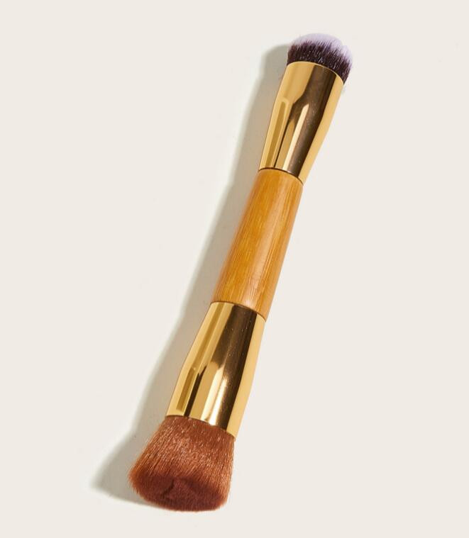 Vieno galo dvipusis makiažo šepetėlis Birios pudros grožio priemonės