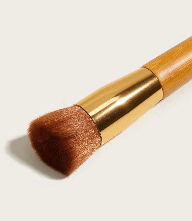 Vieno galo dvipusis makiažo šepetėlis Birios pudros grožio priemonės