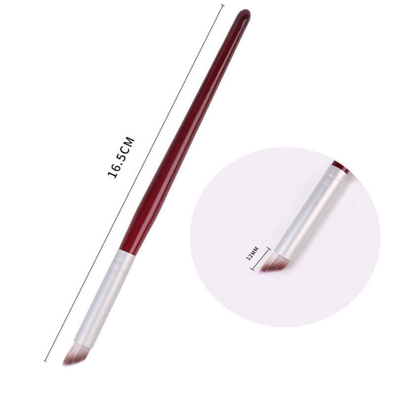 1 tk küünekunsti pintsel Gradient joonistuspliiats värvipintsel küüned UV-geel kaldus suupintsel järkjärguline värvimispliiats küünte kujundamise tööriistad