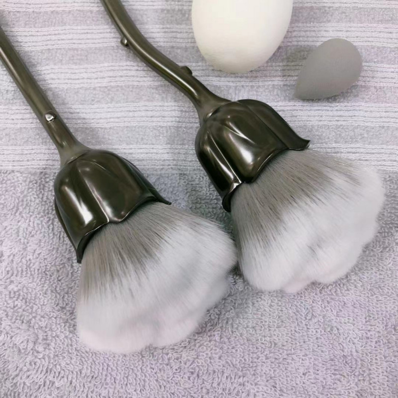 Lillede küünehari maniküüriks Halli roosi küünekunsti pintsel Küünte tarvikud Tööriistad Geellakk Akrüülpulber tolmu puhastusharjad