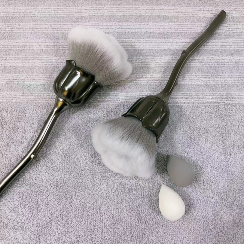 Lillede küünehari maniküüriks Halli roosi küünekunsti pintsel Küünte tarvikud Tööriistad Geellakk Akrüülpulber tolmu puhastusharjad