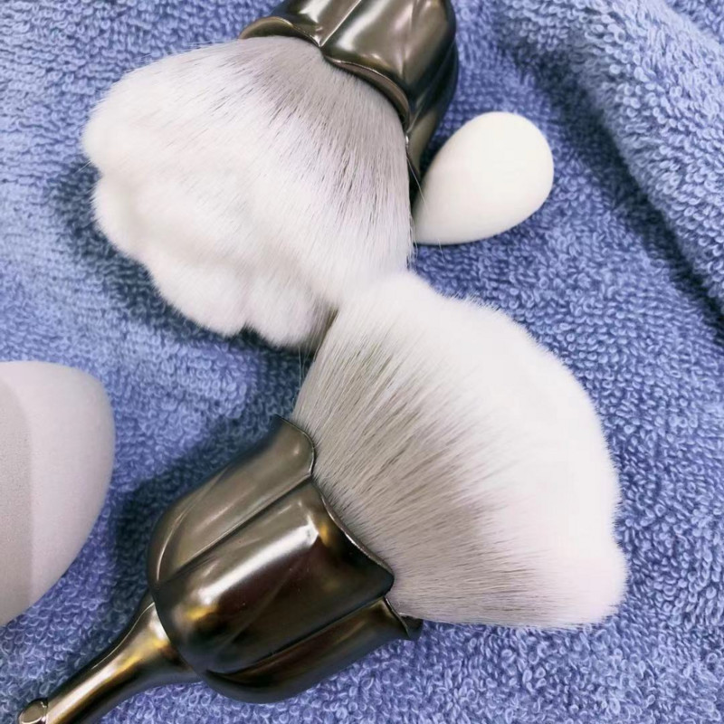 Lillede küünehari maniküüriks Halli roosi küünekunsti pintsel Küünte tarvikud Tööriistad Geellakk Akrüülpulber tolmu puhastusharjad