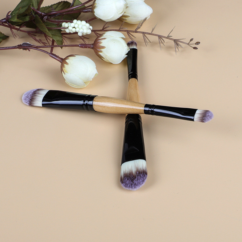 Kahe otsaga multifunktsionaalne kosmeetika lauvärvipintsel Vedel jumestuspuuder meigipintsel Näonahahooldus Ilutööriist