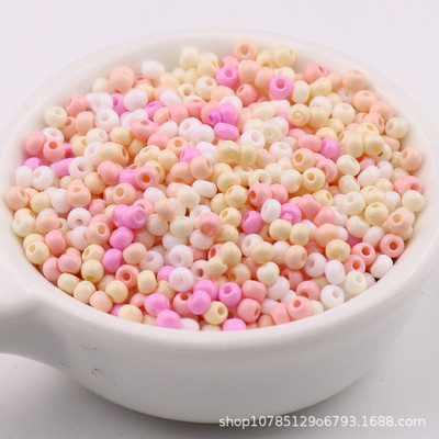 2/3/4mm margele de sticlă rotunde, opace, rezistente la uzură, 11/0 8/0 6/0, mărgele de semințe distanțiere uniforme pentru fabricarea de bijuterii DIY, material de cusut