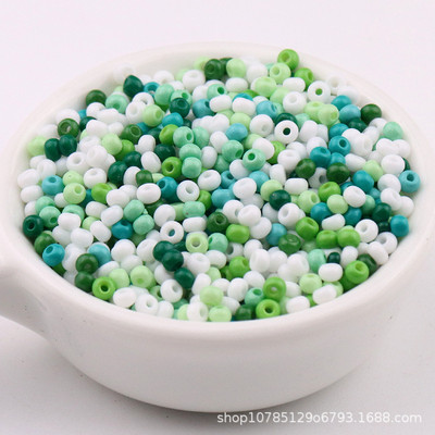 2/3/4mm margele de sticlă rotunde, opace, rezistente la uzură, 11/0 8/0 6/0, mărgele de semințe distanțiere uniforme pentru fabricarea de bijuterii DIY, material de cusut