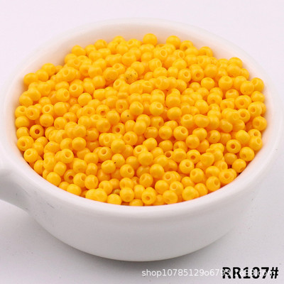 2/3/4mm margele de sticlă rotunde, opace, rezistente la uzură, 11/0 8/0 6/0, mărgele de semințe distanțiere uniforme pentru fabricarea de bijuterii DIY, material de cusut