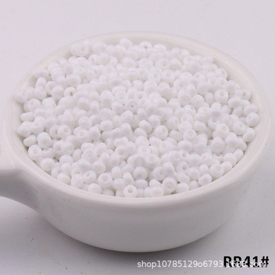 2/3/4mm margele de sticlă rotunde, opace, rezistente la uzură, 11/0 8/0 6/0, mărgele de semințe distanțiere uniforme pentru fabricarea de bijuterii DIY, material de cusut