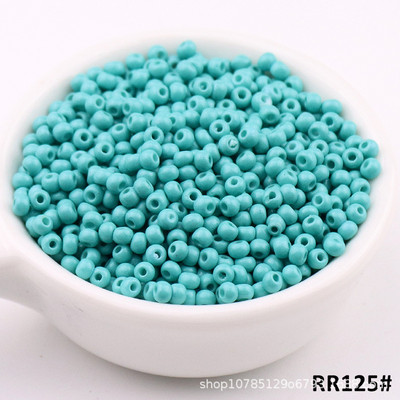 2/3/4mm margele de sticlă rotunde, opace, rezistente la uzură, 11/0 8/0 6/0, mărgele de semințe distanțiere uniforme pentru fabricarea de bijuterii DIY, material de cusut