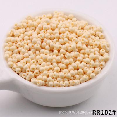 2/3/4mm margele de sticlă rotunde, opace, rezistente la uzură, 11/0 8/0 6/0, mărgele de semințe distanțiere uniforme pentru fabricarea de bijuterii DIY, material de cusut