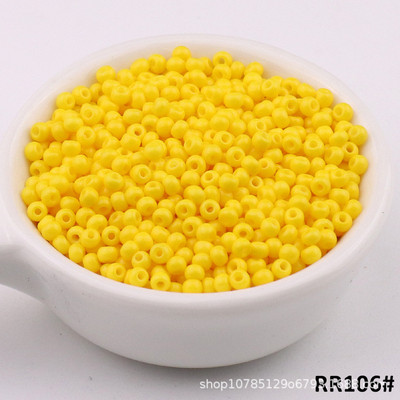 2/3/4mm margele de sticlă rotunde, opace, rezistente la uzură, 11/0 8/0 6/0, mărgele de semințe distanțiere uniforme pentru fabricarea de bijuterii DIY, material de cusut