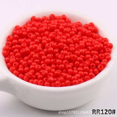 2/3/4mm margele de sticlă rotunde, opace, rezistente la uzură, 11/0 8/0 6/0, mărgele de semințe distanțiere uniforme pentru fabricarea de bijuterii DIY, material de cusut