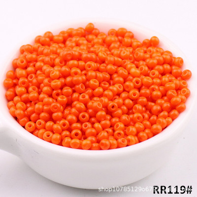 2/3/4mm margele de sticlă rotunde, opace, rezistente la uzură, 11/0 8/0 6/0, mărgele de semințe distanțiere uniforme pentru fabricarea de bijuterii DIY, material de cusut