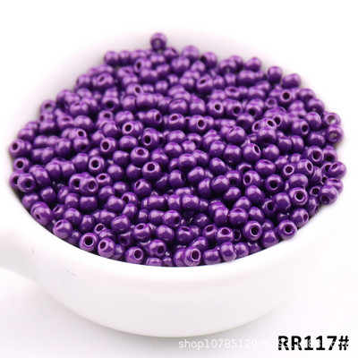 2/3/4mm margele de sticlă rotunde, opace, rezistente la uzură, 11/0 8/0 6/0, mărgele de semințe distanțiere uniforme pentru fabricarea de bijuterii DIY, material de cusut