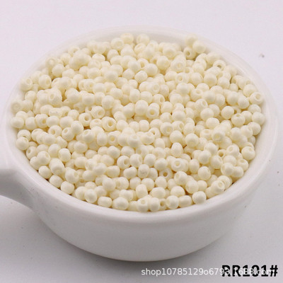 2/3/4mm margele de sticlă rotunde, opace, rezistente la uzură, 11/0 8/0 6/0, mărgele de semințe distanțiere uniforme pentru fabricarea de bijuterii DIY, material de cusut