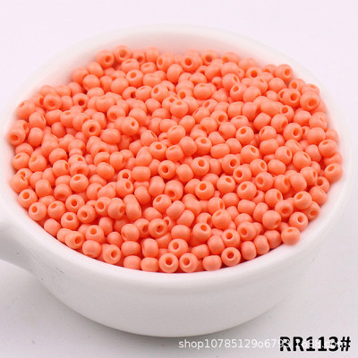 2/3/4mm margele de sticlă rotunde, opace, rezistente la uzură, 11/0 8/0 6/0, mărgele de semințe distanțiere uniforme pentru fabricarea de bijuterii DIY, material de cusut