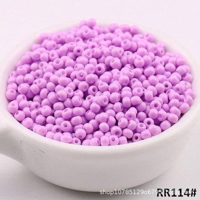 2/3/4mm margele de sticlă rotunde, opace, rezistente la uzură, 11/0 8/0 6/0, mărgele de semințe distanțiere uniforme pentru fabricarea de bijuterii DIY, material de cusut