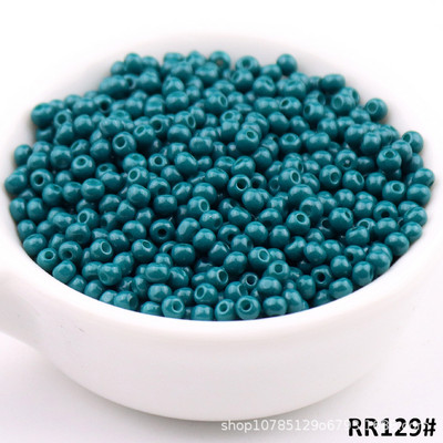 2/3/4mm margele de sticlă rotunde, opace, rezistente la uzură, 11/0 8/0 6/0, mărgele de semințe distanțiere uniforme pentru fabricarea de bijuterii DIY, material de cusut