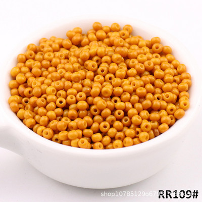 2/3/4mm margele de sticlă rotunde, opace, rezistente la uzură, 11/0 8/0 6/0, mărgele de semințe distanțiere uniforme pentru fabricarea de bijuterii DIY, material de cusut