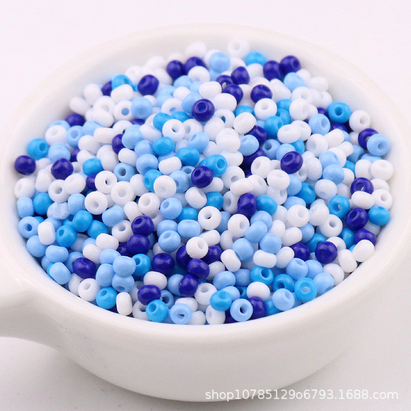 2/3/4mm margele de sticlă rotunde, opace, rezistente la uzură, 11/0 8/0 6/0, mărgele de semințe distanțiere uniforme pentru fabricarea de bijuterii DIY, material de cusut