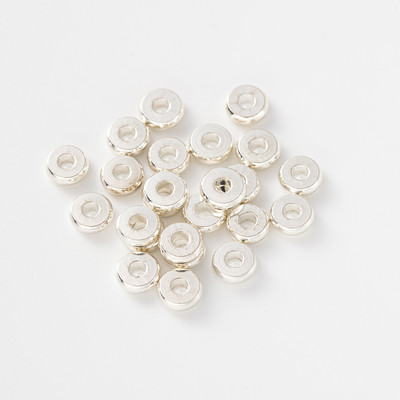 10-100 kom. Plosnate okrugle labave razmaknice od nehrđajućeg čelika DIY izrada nakita Narukvica Ogrlica Naušnice Potrepštine za obrt Dodaci