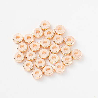 10-100 kom. Plosnate okrugle labave razmaknice od nehrđajućeg čelika DIY izrada nakita Narukvica Ogrlica Naušnice Potrepštine za obrt Dodaci