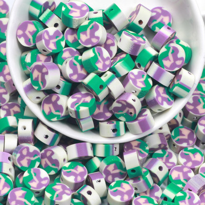 Savist vahehelmed kaelakeed käevõru 20/50 tk 9-11 mm mereorganismi kujuga polümeerist savihelmed ehete valmistamiseks isetegemise tarvikud