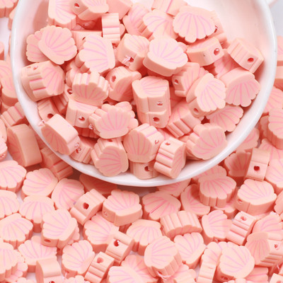 Savist vahehelmed kaelakeed käevõru 20/50 tk 9-11 mm mereorganismi kujuga polümeerist savihelmed ehete valmistamiseks isetegemise tarvikud