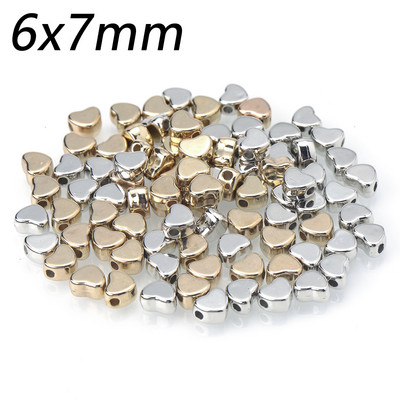 100/200/300 tk 4/5/6 mm tähe ümmargused CCB helmed kuldse hõbeda värvi lahtised vahehelmed ehete jaoks. Leidke ise ise tarvikud