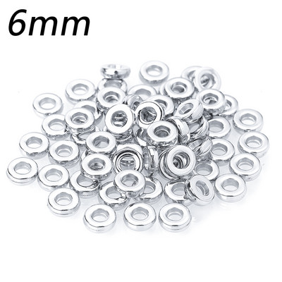 100/200/300 tk 4/5/6 mm tähe ümmargused CCB helmed kuldse hõbeda värvi lahtised vahehelmed ehete jaoks. Leidke ise ise tarvikud