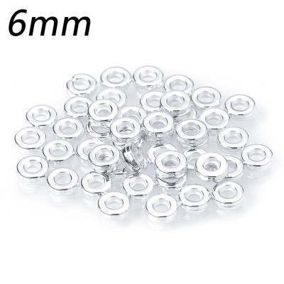 100/200/300 tk 4/5/6 mm tähe ümmargused CCB helmed kuldse hõbeda värvi lahtised vahehelmed ehete jaoks. Leidke ise ise tarvikud