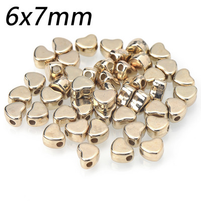 100/200/300 tk 4/5/6 mm tähe ümmargused CCB helmed kuldse hõbeda värvi lahtised vahehelmed ehete jaoks. Leidke ise ise tarvikud