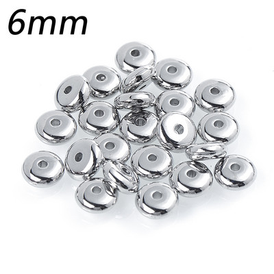 100/200/300 tk 4/5/6 mm tähe ümmargused CCB helmed kuldse hõbeda värvi lahtised vahehelmed ehete jaoks. Leidke ise ise tarvikud