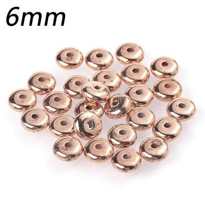 100/200/300 tk 4/5/6 mm tähe ümmargused CCB helmed kuldse hõbeda värvi lahtised vahehelmed ehete jaoks. Leidke ise ise tarvikud