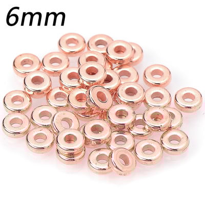 100/200/300 tk 4/5/6 mm tähe ümmargused CCB helmed kuldse hõbeda värvi lahtised vahehelmed ehete jaoks. Leidke ise ise tarvikud