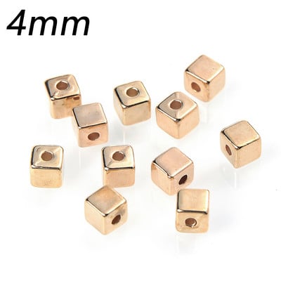 100/200/300 tk 4/5/6 mm tähe ümmargused CCB helmed kuldse hõbeda värvi lahtised vahehelmed ehete jaoks. Leidke ise ise tarvikud