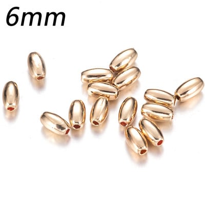 100/200/300 tk 4/5/6 mm tähe ümmargused CCB helmed kuldse hõbeda värvi lahtised vahehelmed ehete jaoks. Leidke ise ise tarvikud